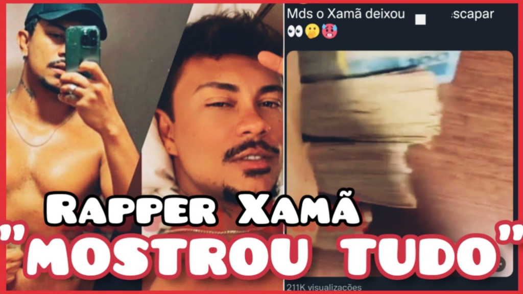 Vídeo Xama XXX solta o pau nos stories do instagram.