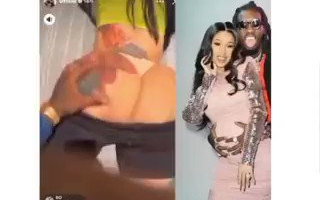 Offset Cardi B leak porn video ig story