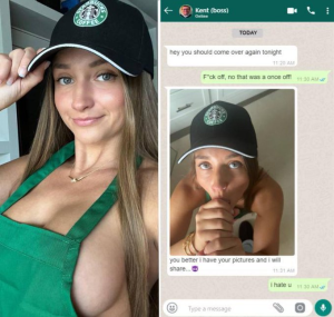 Starbucks girl Porn Video