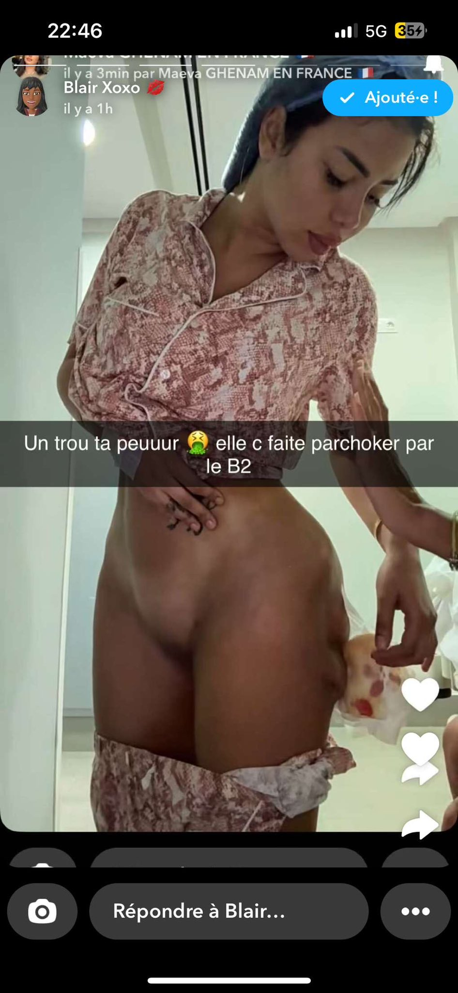 Maeva Ghennam Snap Porn Video ❤️ 2025