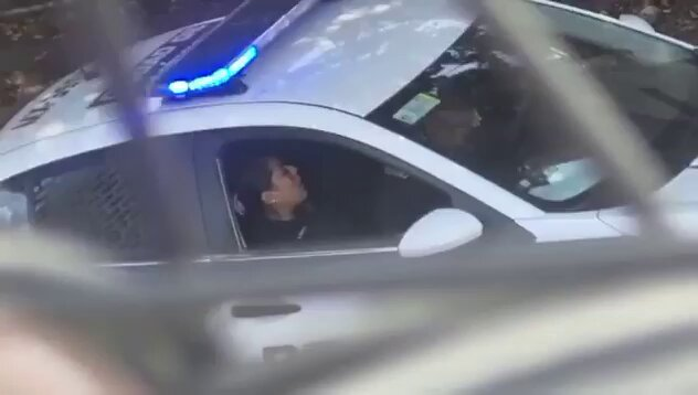 Video de Policias en la Patrulla CDMX xxx